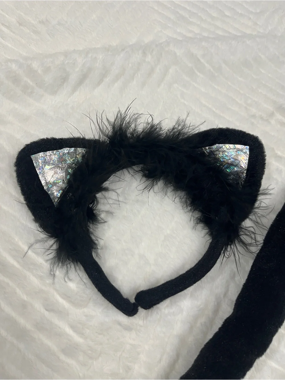 Halloween dress Up Girls' Glitter Black‎ Cat Costume Accessory Kit